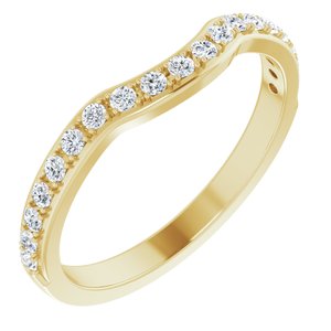 14K Yellow 1/4 CTW Diamond Anniversary Band-123010:602:P-ST-WBC
