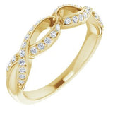 14K Yellow 1/4 CTW Diamond Anniversary Band-122782:6001:P-ST-WBC