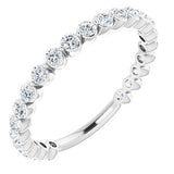 14K White 3/4 CTW Diamond Anniversary Band-123013:601:P-ST-WBC