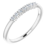 Platinum 1/6 CTW Diamond Anniversary Band-122844:60019:P-ST-WBC