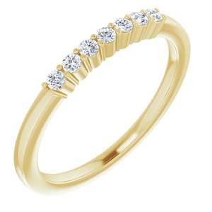 14K Yellow 1/6 CTW Diamond Anniversary Band-122844:60007:P-ST-WBC