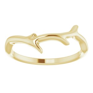 14K Yellow Branch Ring -51752:102:P-ST-WBC