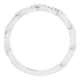 Platinum 1/6 CTW Diamond Anniversary Band -123325:603:P-ST-WBC