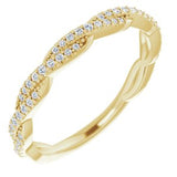14K Yellow 1/6 CTW Diamond Anniversary Band -123325:601:P-ST-WBC