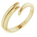 14K Yellow Bypass Ring -51758:102:P-ST-WBC