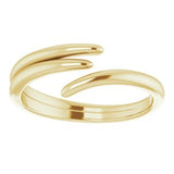 14K Yellow Bypass Ring -51758:102:P-ST-WBC