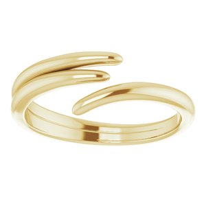 14K Yellow Bypass Ring -51758:102:P-ST-WBC