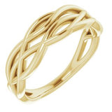 14K Yellow Freeform Ring  -51796:102:P-ST-WBC