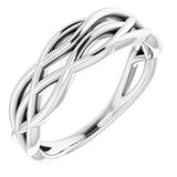 14K White Freeform Ring  -51796:101:P-ST-WBC