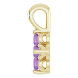 14K Yellow Youth Amethyst Pendant-86694:605:P-ST-WBC