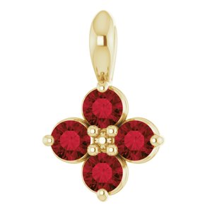 14K Yellow Youth Mozambique Garnet Pendant-86694:601:P-ST-WBC