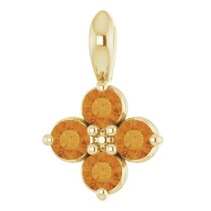 14K Yellow Youth Citrine Pendant-86694:641:P-ST-WBC