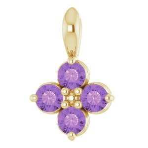 14K Yellow Youth Amethyst Pendant-86694:605:P-ST-WBC