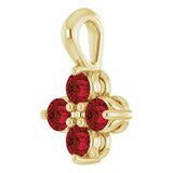 14K Yellow Youth Mozambique Garnet Pendant-86694:601:P-ST-WBC