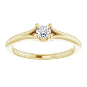 14K Yellow Sapphire Youth Solitaire Ring-71984:617:P-ST-WBC