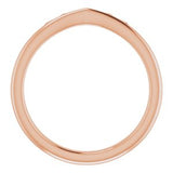 14K Rose Marquise-Shaped Crown Ring  -51806:103:P-ST-WBC