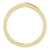 14K Yellow Marquise-Shaped Crown Ring  -51806:102:P-ST-WBC