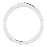 14K White Marquise-Shaped Crown Ring  -51806:101:P-ST-WBC