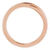14K Rose Criss-Cross Ring-51813:103:P-ST-WBC