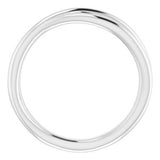 14K White Criss-Cross Ring-51813:101:P-ST-WBC