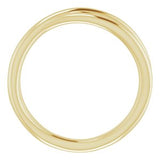14K Yellow Criss-Cross Ring-51813:102:P-ST-WBC