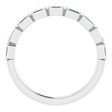 Platinum 1/5 CTW Diamond Anniversary Band-123020:607:P-ST-WBC