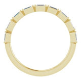 14K Yellow 1/5 CTW Diamond Anniversary Band-123020:605:P-ST-WBC