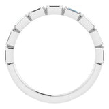 14K White 1/4 CTW Anniversary Band-123020:600:P-ST-WBC