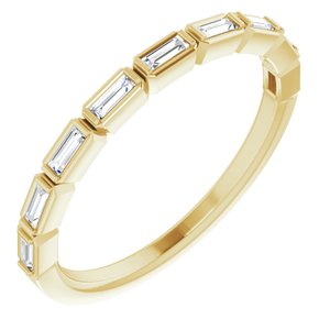14K Yellow 1/5 CTW Diamond Anniversary Band-123020:605:P-ST-WBC