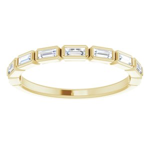 14K Yellow 1/4 CTW Diamond Anniversary Band-123020:601:P-ST-WBC