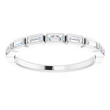 14K White 1/4 CTW Anniversary Band-123020:600:P-ST-WBC