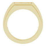 14K Yellow Celtic-Inspired Ring-9847:102:P-ST-WBC