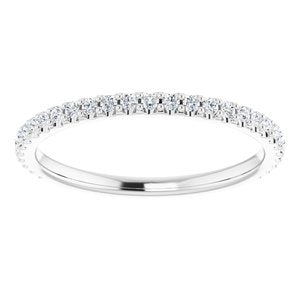 14K White 1/4 CTW Diamond Anniversary Band-123041:600:P-ST-WBC