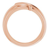 14K Rose Bypass Freeform Ring  -51815:103:P-ST-WBC