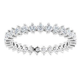 Platinum 3/4 CTW Diamond Eternity Band  -123487:600023:P-ST-WBC