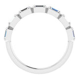 14K White 1/2 CTW Diamond Anniversary Band   -123020:611:P-ST-WBC