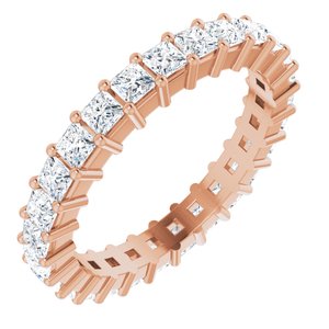 14K Rose 1 9/10 CTW Diamond Square Eternity Band Size 7-122107:60917:P-ST-WBC