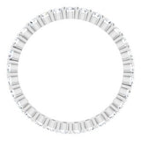 14K White 7/8 CTW Diamond Eternity Band Size 7-122107:60011:P-ST-WBC