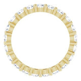 14K Yellow 1 1/4 CTW Diamond Round Eternity Band Size 5-122107:60033:P-ST-WBC