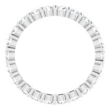 Platinum 1 1/3 CTW Diamond Round Eternity Band Size 6-122107:60070:P-ST-WBC