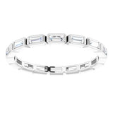 Platinum 3/8 CTW Diamond Eternity Band Size 4.5-123657:607:P-ST-WBC