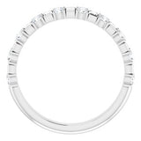 Platinum 9/10 CTW Diamond Anniversary Band  -123837:603:P-ST-WBC