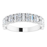 Platinum 9/10 CTW Diamond Anniversary Band  -123837:603:P-ST-WBC