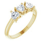 14K Yellow 1 CTW Diamond Three-Stone Anniversary Band  -123896:605:P-ST-WBC