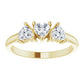 14K Yellow 1 CTW Diamond Three-Stone Anniversary Band  -123896:605:P-ST-WBC