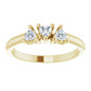 14K Yellow 3/8 CTW Diamond Three-Stone Anniversary Band  -123896:601:P-ST-WBC