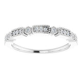 14K White 1/10 CTW Diamond Anniversary Band-652287:601:P-ST-WBC