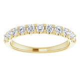 14K Yellow 1/2 CTW Diamond Anniversary Band -123041:605:P-ST-WBC