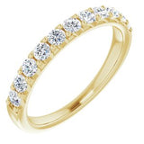 14K Yellow 1/2 CTW Diamond Anniversary Band -123041:605:P-ST-WBC