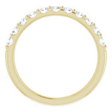 14K Yellow 1/2 CTW Diamond Anniversary Band -123041:605:P-ST-WBC